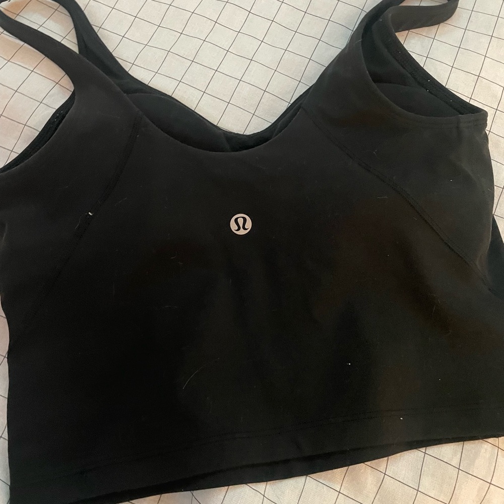 NWOT black align lululemon tank